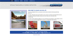 Desktop Screenshot of connopandson.com